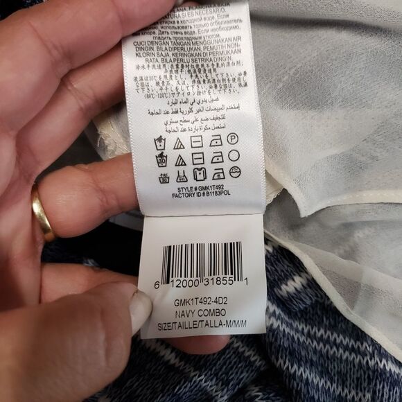 Bcbgeneration striped faux layered tunic - Picture 2 of 7